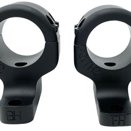 DNZ 701H2 Game Reaper 2 Scope Mount/Ring Combo Matte Black 1" Howa