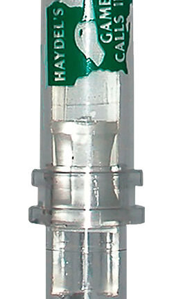 Haydel's Game Calls DR85 Double Reed Open Call Double Reed Mallard Sounds Attracts Ducks Clear Plastic