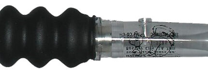 Haydel's Game Calls DS85 Deluxe Open Call Grey Squirrels Sounds Attracts Squirrels Clear/Black Acrylic