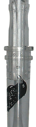 Haydel's Game Calls TC87 Triple Tone Open Call Crow/Hawk Sounds Attract Turkeys, Clear Acrylic