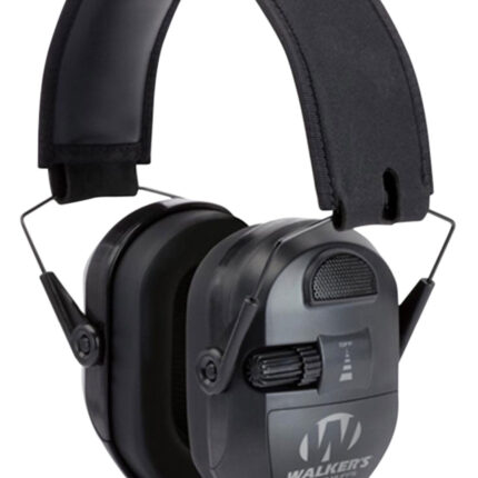 Walker's GWPXPMB Ultimate Power Muff 26 dB Over the Head Black Polymer