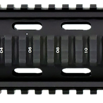 Aim Sports MT021 M4 Handguard 6" Carbine Style Made of Aluminum with Black Anodized Finish & Quad Rail