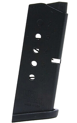 ProMag SMI20 Standard 6rd 380 ACP Fits S&W Bodyguard Blued Steel
