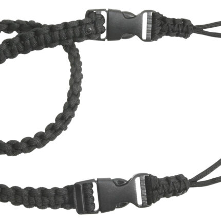 Outdoor Connection PCBS80575 Bino-Strap Black Paracord 32.50" OAL