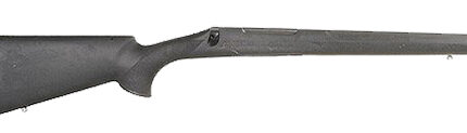 Hogue 70001 OverMolded Rifle Stock Aluminum Pillar Bedded Black Synthetic for Remington 700 BDL with Long Action