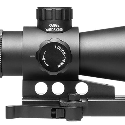 NcStar STP3942GV2 Mark III Tactical Gen 2 Black Hardcoat Anodized 3-9x 42mm Dual (Blue/Green) Illuminated P4 Sniper Reticle