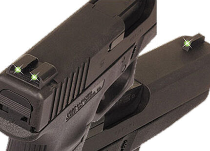 TruGlo TG231R2 Tritium  Black | Green Tritium Front Sight Green Tritium Rear Sight