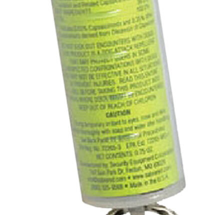 Sabre SRPK02 Dog Spray  Capsaicin Range 12 ft 0.75 oz Includes Key Ring
