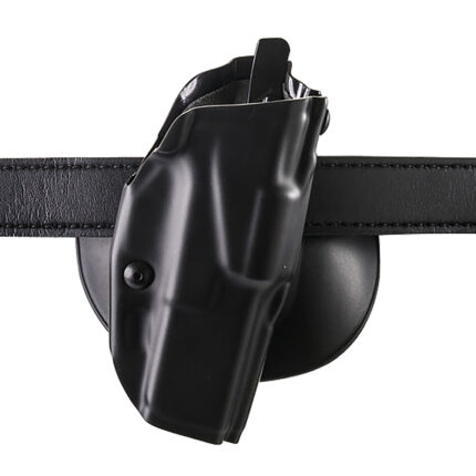 Safariland 63783832411 6378 ALS  OWB Black SafariLaminate Fits Glock 20/21 Compatible w/ Surefire X300 Belt Loop/Paddle Mount Right Hand