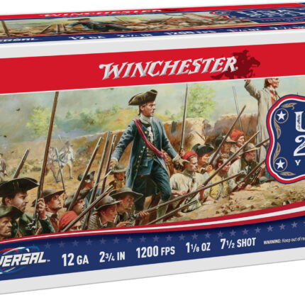 WIN UNIVERSAL 250TH 12GA 2.75 #7.5 1-1/8OZ 200RD