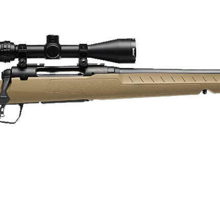 SAVAGE ARMS AXIS 2 CPT 6.5CR BL/FDE PKG #