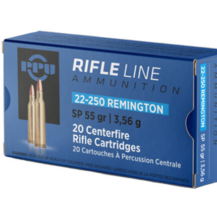PPU 22 250 REM SP 55GR 20RD BOX 10 BOXES PER CASE