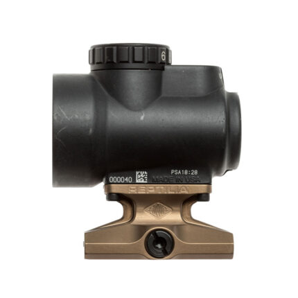 Reptilia LLC 100025 Dot Mount  Flat Dark Earth Anodized Lower 1/3 Co-Witness