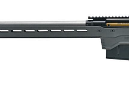 Savage Arms 57708 110 Elite Precision 338 Lapua Mag 5+1 30" Matte Stainless, Matte Black Rec, Gray Cerakote Adjustable MDT ACC Aluminum Chassis Stock, Left Hand (MB Not Included)
