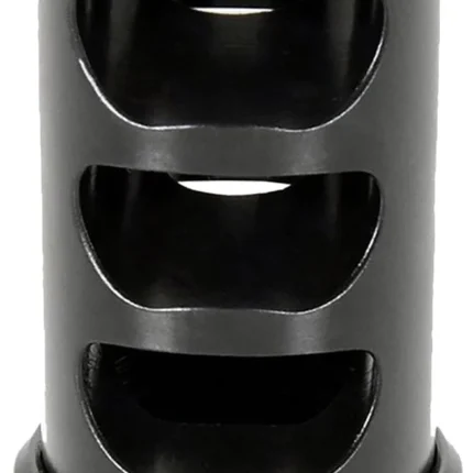American Precision Arms G2M1230N Gen 2 Micro Bastard Self Timing Brake Black Nitride Stainless Steel with 1/2"-28 tpi Threads, 1.86" OAL, & .750" Diameter for 30 Cal AR-Platform & Hunting Rifles