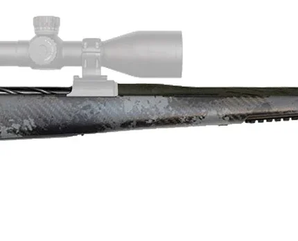 Fierce Firearms FRG338LAP26BU Twisted Rage 338 Lapua Mag Caliber with 3+1 Capacity, 26" Twisted Barrel, Black Cerakote Metal Finish & Urban Camo Fixed Fierce Tech C3 Stock, Right Hand (Full Size)