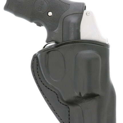 Galco SG158B Stinger OWB Black Leather Belt Loop Fits S&W J Frame Fits Charter Arms Undercover Right Hand