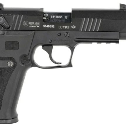 Mauser Rimfire 4010102 M20 22 LR 10+1 4.75" Black Steel Threaded Barrel, Black Serrated Slide, Black Aluminum Frame w/Picatinny Rail, Ambidextrous