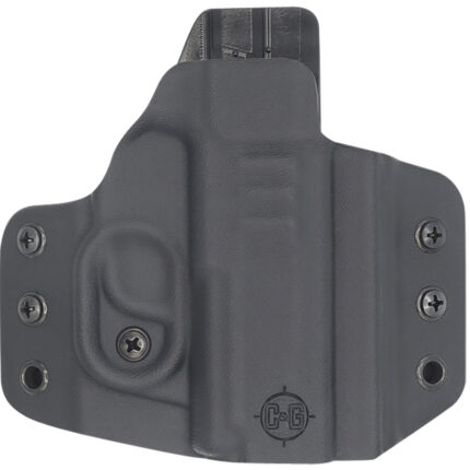C&G Holsters 0256100 Covert OWB Black Kydex Belt Loop Fits Sig P365/P365 XL