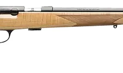 Browning 025256202 T-Bolt Sporter 22 LR 10+1 22", Polished Blued Barrel/Rec, Gloss AAAA Maple Stock, Double Helix Magazine