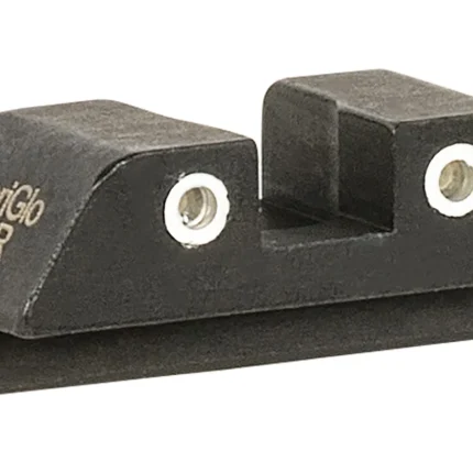AmeriGlo GL8113R Tritium Rear Sight for Glock  Green Tritium White Outline Rear Sight