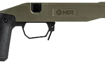 Mdt Sporting Goods Inc 105826ODG Chassis Field Stock OD Green/Black Fits Howa 1500 SA Right Hand