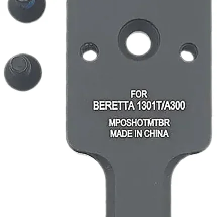 Meprolight USA 901141041 Optics Plate Shotgun Matte Black Aluminum Beretta 1301T/A300 RMR Footprint