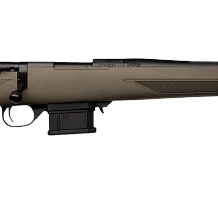 Howa HMA6ARCGYTH 1500 Mini Action Youth 6mm ARC 22" Black Steel Threaded Barrel, Black Drilled & Tapped Steel Receiver, Fixed HTI Green Synthetic Stock
