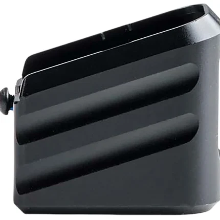 Cross Armory CRG+0MEG17BK Magazine Extension Fits Glock 17/22/31 Gen 1-5 Black Aluminum