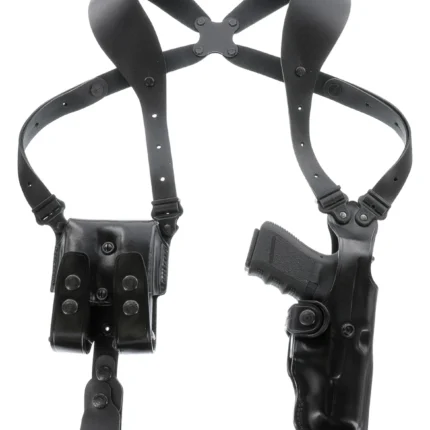 Galco VHS4212RB VHS 4.0 Shoulder System Black Leather Fits 1911 Fits 5" Barrel Ambidextrous