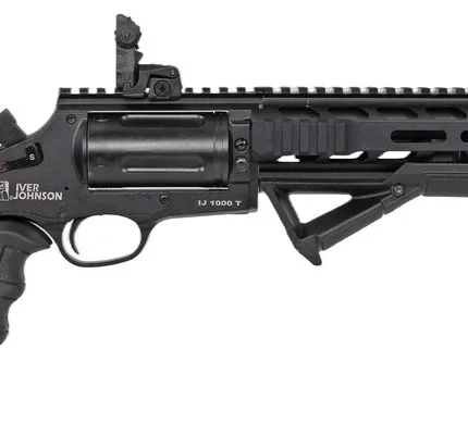 Iver Johnson Arms IJ1000T IJ1000 410 Gauge 5rd 18" Matte Black Barrel, Chrome Matte Black Chrome Receiver w/Picatinny Rail, Black Fixed Stock