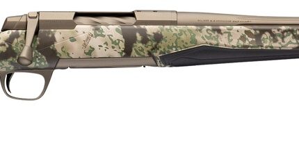Browning 036139218 X-Bolt 2 Speed SPR Full Size 308 Win 4+1 18" Smoked Bronze Cerakote Fluted Threaded Barrel, Smoked Bronze Cerakote Steel Drilled & Tapped Receiver, Kryptek Obskura Transitional Camo