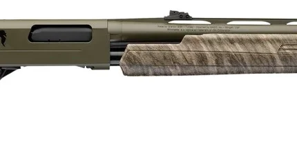 Winchester Repeating Arms 512478690 SXP Long Beard NWTF 20 Gauge Pump 3" 5- 2.75" Shells 24" OD Green Perma-Cote Vent Rib Barrel, Drilled & Tapped Receiver, Adj Comb & LOP w/Pistol Grip Mossy Oak Bott