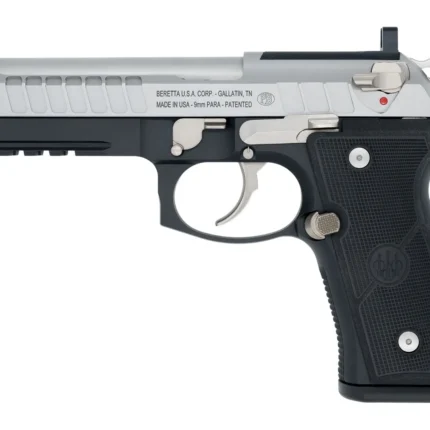 Langdon Tactical Tech 92E2TJNRR Beretta 92 Elite Full Size Frame 9mm Luger 18+1 4.70" Stainless Steel Barrel, Inox Stainless Steel Optic Ready/Serrated Slide, Black Anodized Aluminum Frame w/Picatinn