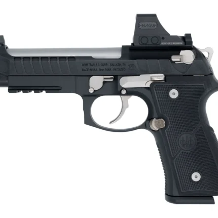 Langdon Tactical Tech 92E2CBRRBS Beretta 92 Elite Full Size 9mm Luger 18+1 4.70" Stainless Barrel, Black Nitride Stainless Steel Optic Ready/Serrated Slide, Black Cerakote Aluminum Frame w/Picatinny