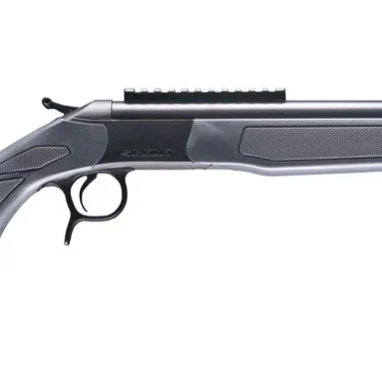 CVA CR4449 Scout 25 Creedmoor 1rd 16.50" Matte Blued Threaded Barrel & Receiver w/DuraSight Rail, Stealth Gray Synthetic Stock