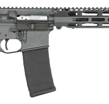 Vktr Industries V31100916648 VK-1 5.56 NATO 30+1 13.70" Black Threaded Barrel, Sniper Gray Cerakote Aluminum Receiver w/Picatinny Rail, M-LOK Handguard, Black Magpul MOE SL Polymer Stock, Magpul K2 Gr