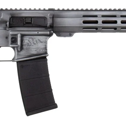 Shark Coast Tactical 300-065-1000-04 Liberty Or Death 5.56 NATO 30+1 16" Black Melonite Threaded Barrel, Aluminum Receiver w/Picatinny Rail, M-LOK Handguard, Magpul MOE SL Black Polymer Stock, Magpul
