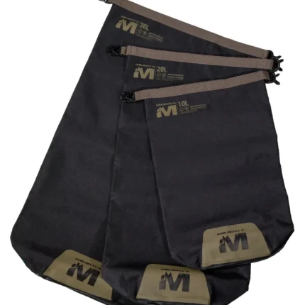 MUDDY MUD-WDB-SET-BLK WTRPROOF DRY BAG SET