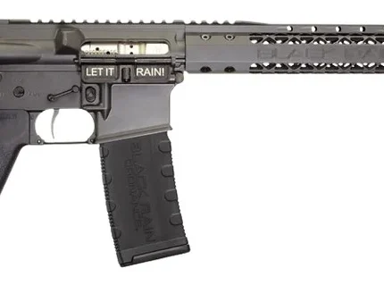 Black Rain Ordnance SSP300BLKSMK SSP 300 Blackout 30+1 16" Black Nitride Threaded Barrel, Smoke Cerakote Aluminum Receiver w/Picatinny Rail, Magpul MOE SL Black Polymer Stock, Black Magpul Grip