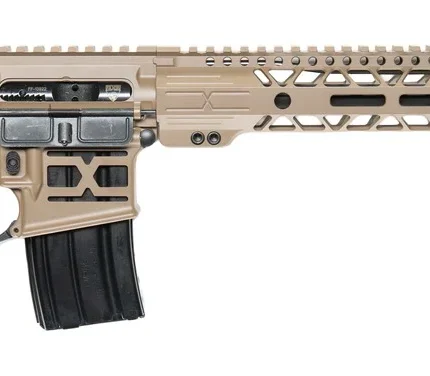 Cnc Firearms CNCFXN6 Faxon FF-15 Limited Edition 6mm ARC 16" Black Nitride Gunner Barrel, Flat Dark Earth Cerakote Aluminum Receiver w/Picatinny Rail, M-LOK Handguard, Magpul DT Flat Dark Earth Polyme