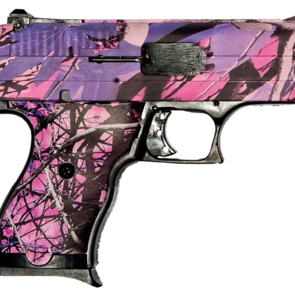 Hi-Point CF380PI CF 380 ACP 8+1, 3.50" Black Steel Barrel, Hydro-Dipped Pink Camo Serrated Steel Slide, Hydro-Dipped Pink Camo Polymer Frame & Grip