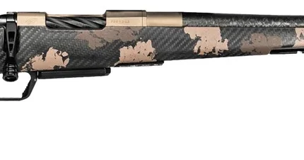 Fierce Firearms RIVSCX25CM20BDS Carbon Rival XP 2.0 25 Creedmoor 20" Smoked Bronze Cerakote Spiral Fluted Stainless Steel Barrel & Drilled & Tapped Receiver, Desert Shadow Camo Adj Comb Carbon Fiber S
