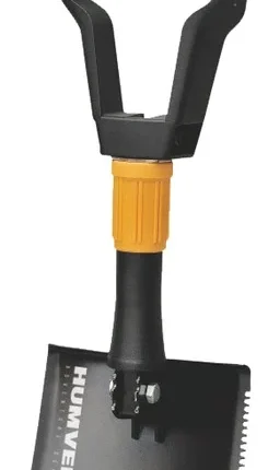 CAMP HMV-SHOVEL02 HUMVEE FOLD SHOVEL SAWTOOTH BLK