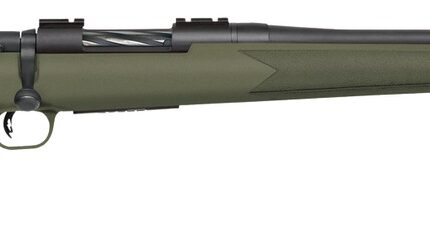 Mossberg 28080 Patriot 450 Bushmaster 4+1 20" Matte Blued Threaded Barrel, OD Green Synthetic Stock
