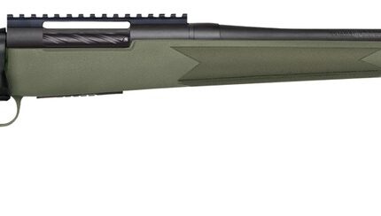 Mossberg 28223 Patriot  6.5 PRC 4+1 24" Matte Blued Fluted Threaded Barrel, OD Green Synthetic Stock