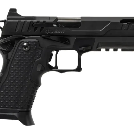 Oa Defense 2311 Pro Elite Full Size 9mm Luger 17+1 5" Ported Barrel, Black DLC Steel Optic Ready/Serrated Slide, Black Aluminum Frame w/Picatinny Rail, Black Aluminum Grip, Ambidextrous
