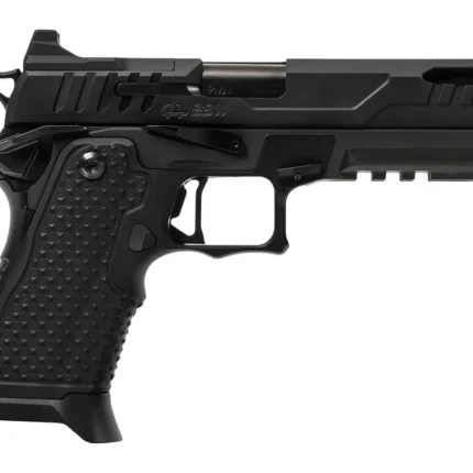 Oa Defense 2311 Pro Elite Full Size 9mm Luger 21+1 5" Black DLC Steel Optic Ready/Serrated Slide, Black Aluminum Frame w/Picatinny Rail, Black Aluminum Grip, Ambidextrous