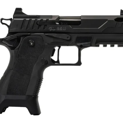 Oa Defense 2311 Pro w/Plus Kit Compact Frame 9mm Luger 17+1 4.25" Black DLC Black Steel Optic Ready/Serrated Slide, Black Aluminum Frame w/Picatinny Rail, Black Polymer Grip, Ambidextrous