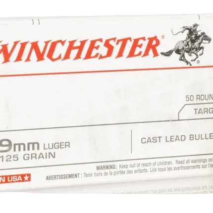 WIN USA9MM125 9MM USA TARGET CLB 125GR 50/10